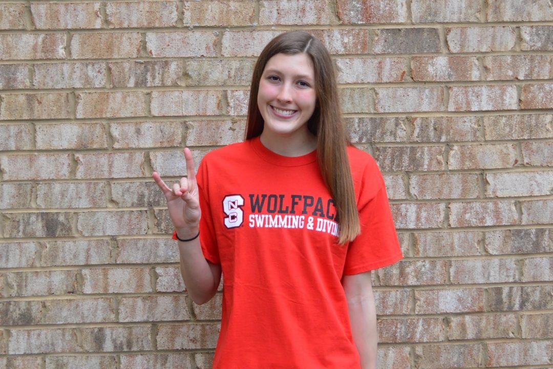 SwimMAC’s Maddy Flickinger Hands Verbal Commitment to NC State