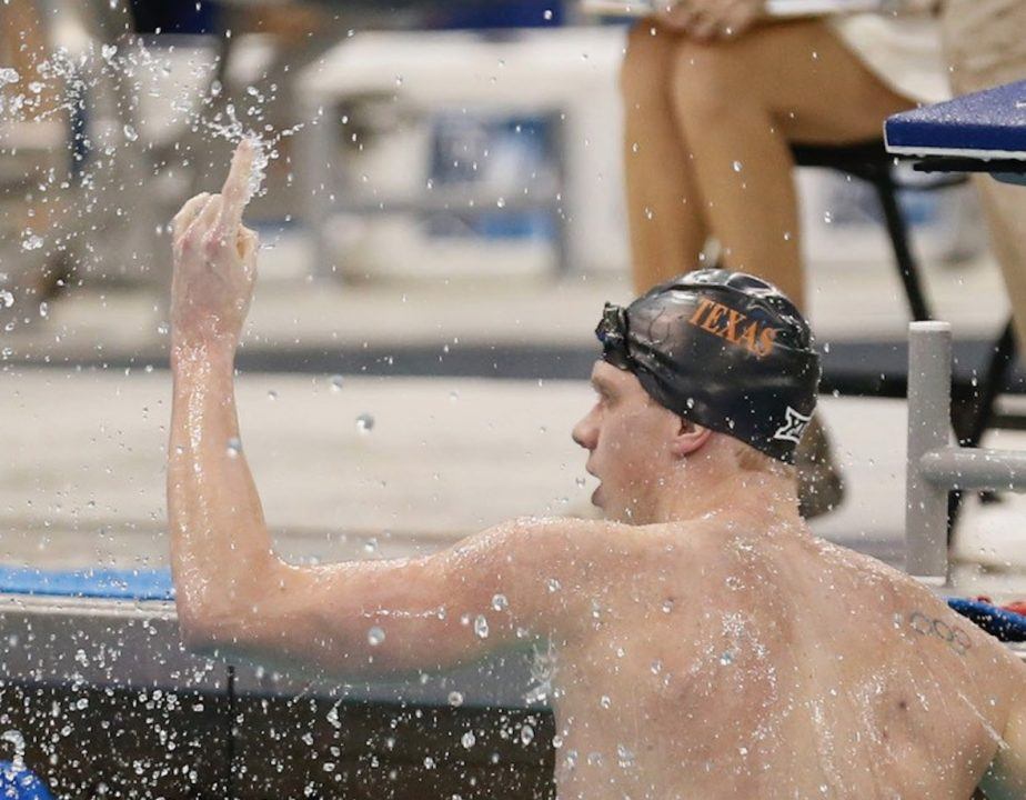 Texas Sets New NCAA, American, and U.S. Open Records in 800 Free Relay