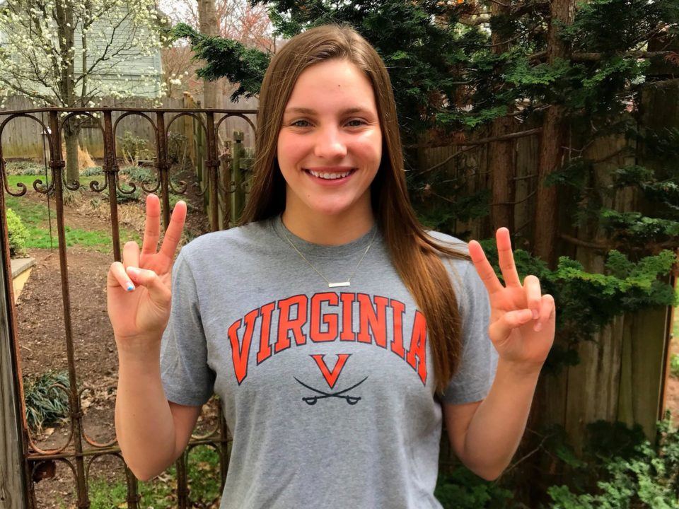 4x VHSL Record-holder Caroline Kulp Gives Cavs Yet Another In-State Verbal