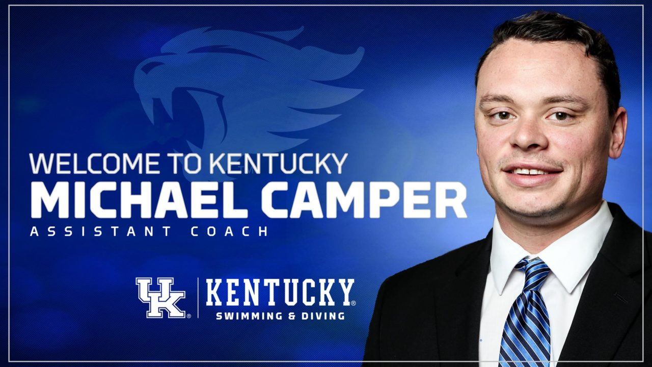 Kentucky Swimming & Diving Named Michael Camper as Assistant Coach
