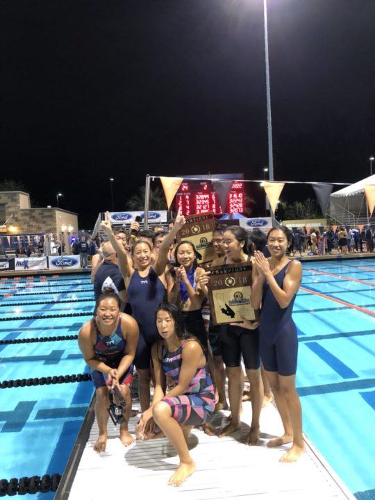 Rowland High Sweeps Division 4 Team Titles