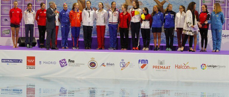 Spain Dominate Artistic Swimming World Series Leg in Madrid