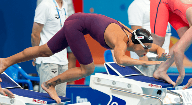 Federica Pellegrini Picks Up First Event Win On Day 1 of Naples Grand Prix