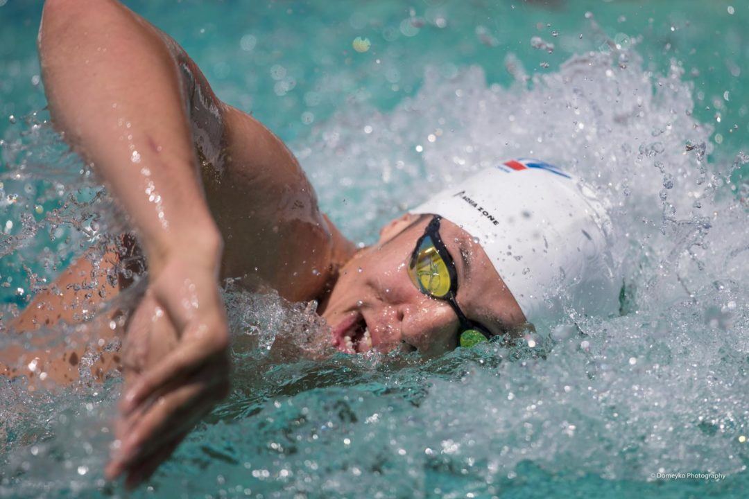 Longhorn Invite Day 3 Prelims: Angel Martinez Swims MEX 200 IM National Record