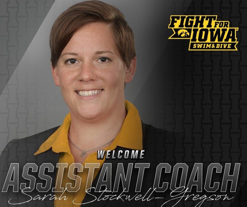 Stockwell-Gregson Named Assistant Coach at Iowa