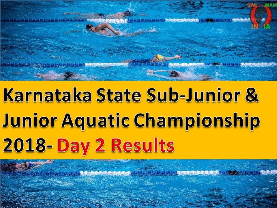 Day 2 Ki Report: Karnataka State Junior Aquatic Championship 2018