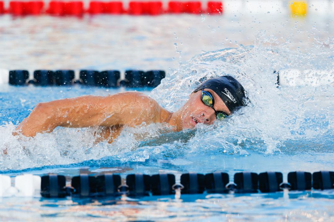 Freshman Robert Finke Swims 5th-Best Men’s Mile in History