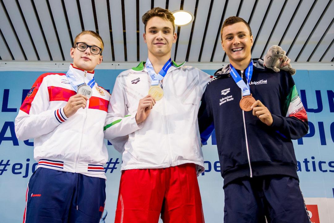 Kristof Milak Doubles Down For Gold On Final Night Of Euro Juniors