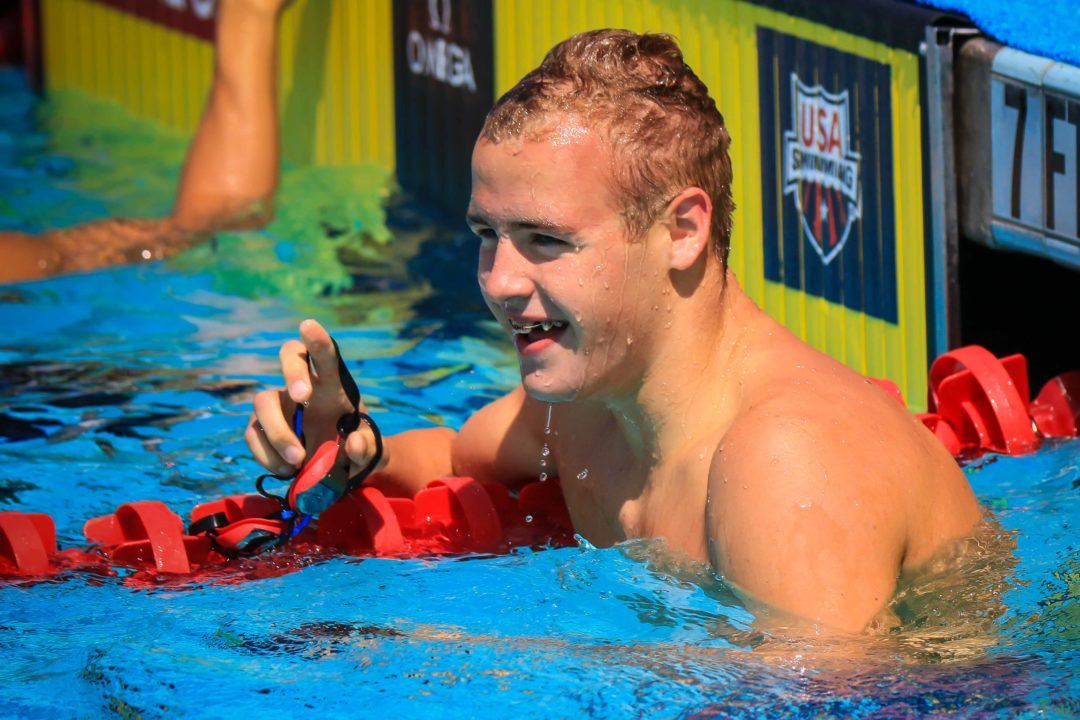 Matheny Takes World Junior C’ships Silver In New 100 Breast NAG Of 1:00.17