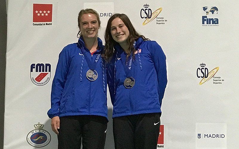 Rosendahl, Young Take Silver on Day 2 of Madrid Grand Prix