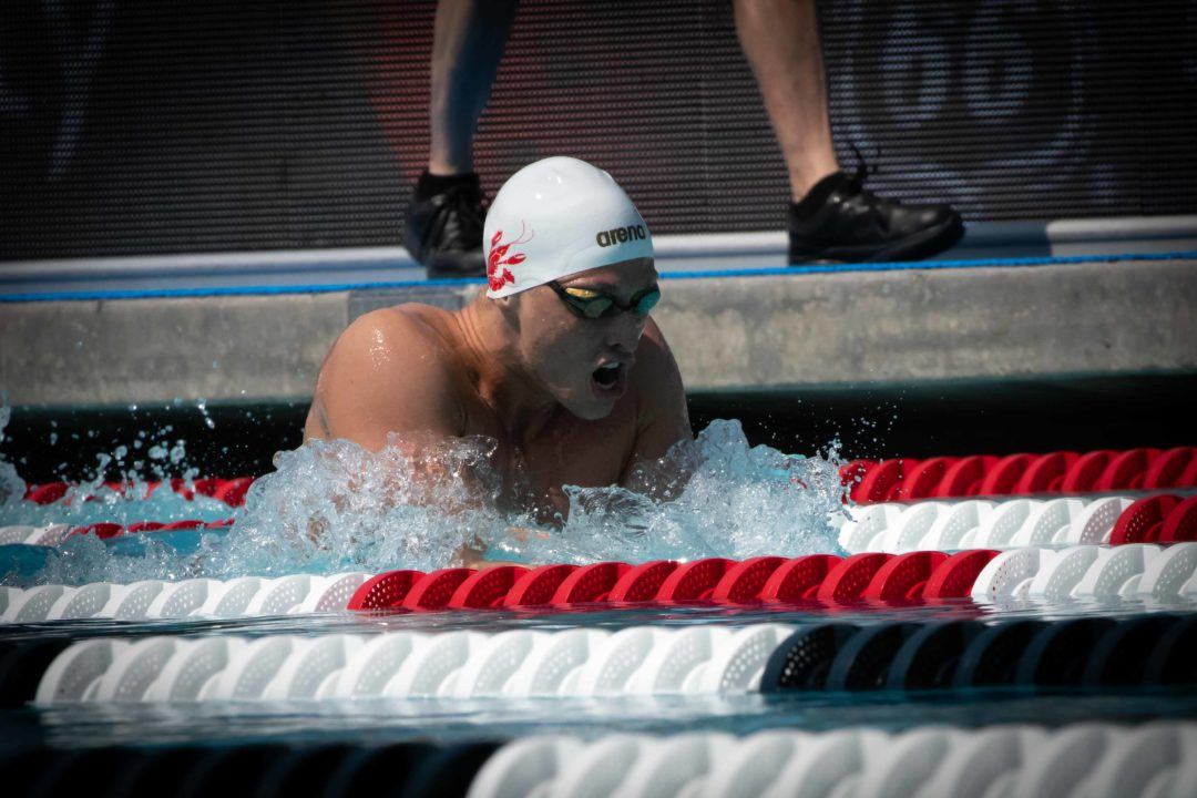 Sam Stewart Doubles with Lifetime Best 100 FR, 1:59 200 IM at Cary Sectionals