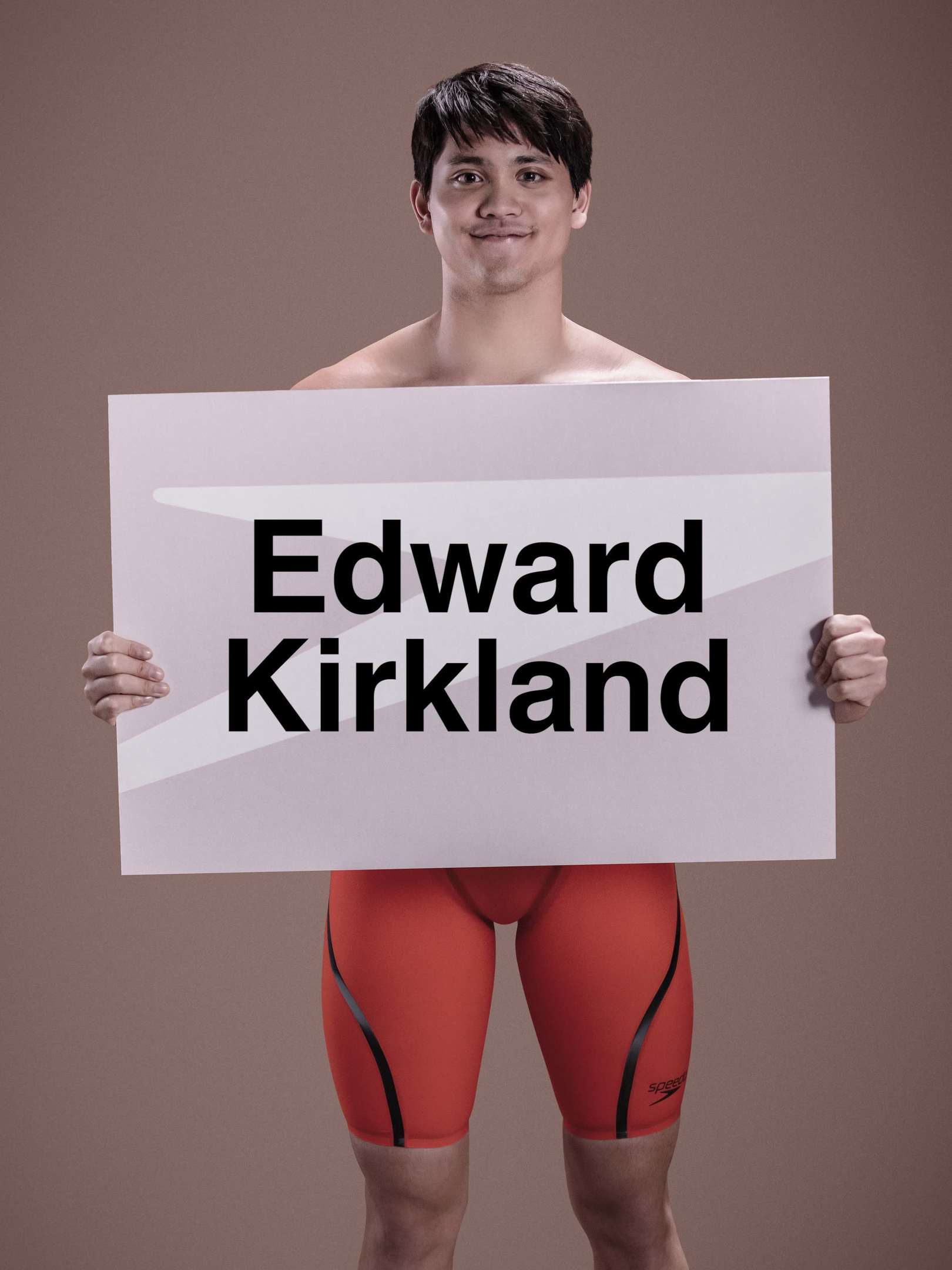 Joseph Schooling Signed Speedos Contest Winner - Edward Kirkland