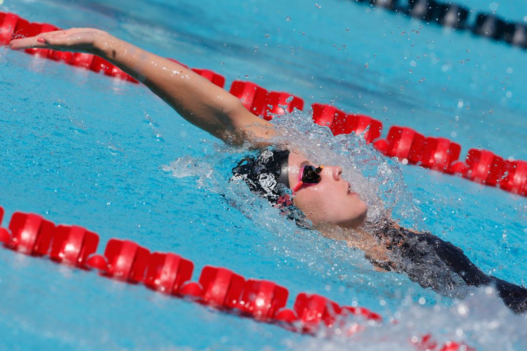 Regan Smith, 17, Sets 200 Back American Record at Cary Sectionals