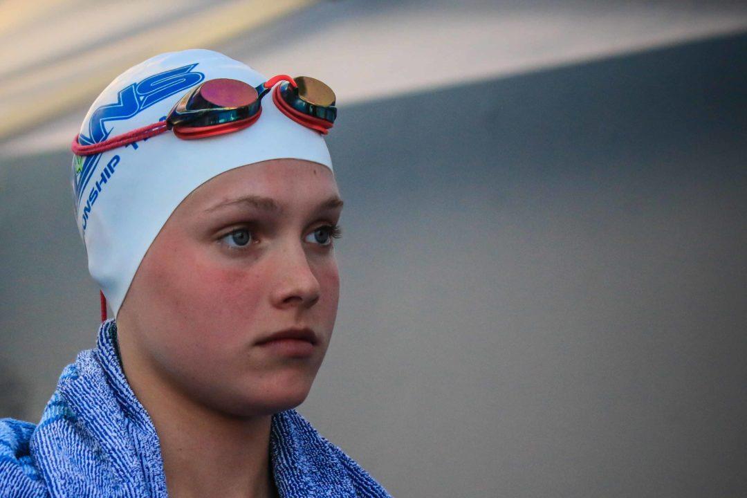 Claire Curzan, Kate Douglass Vault Up Historical Rankings in 50 Free