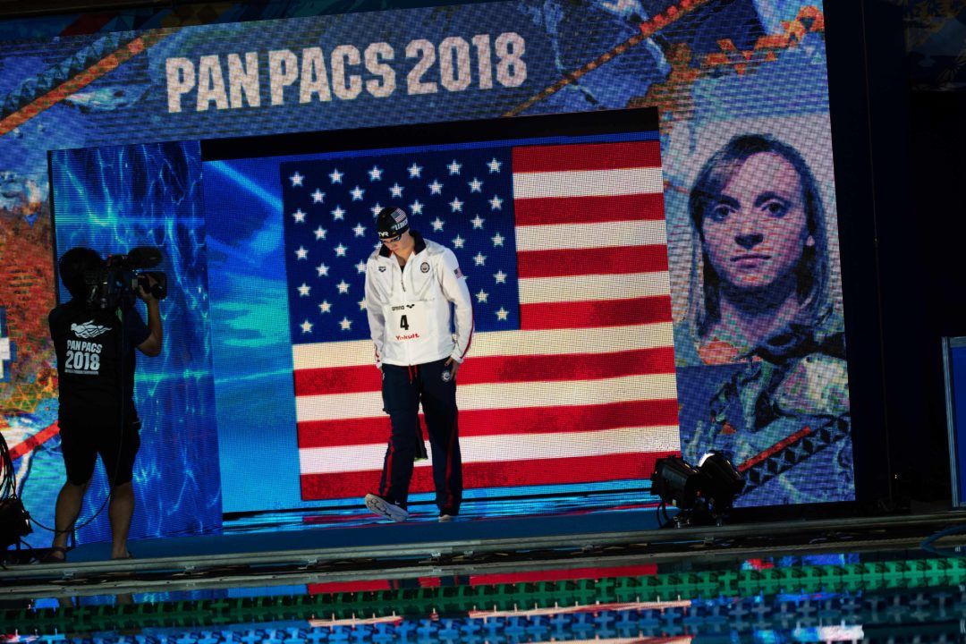 USA Takes 5 Golds, Medals Table Lead After Day 1 of Pan Pacs