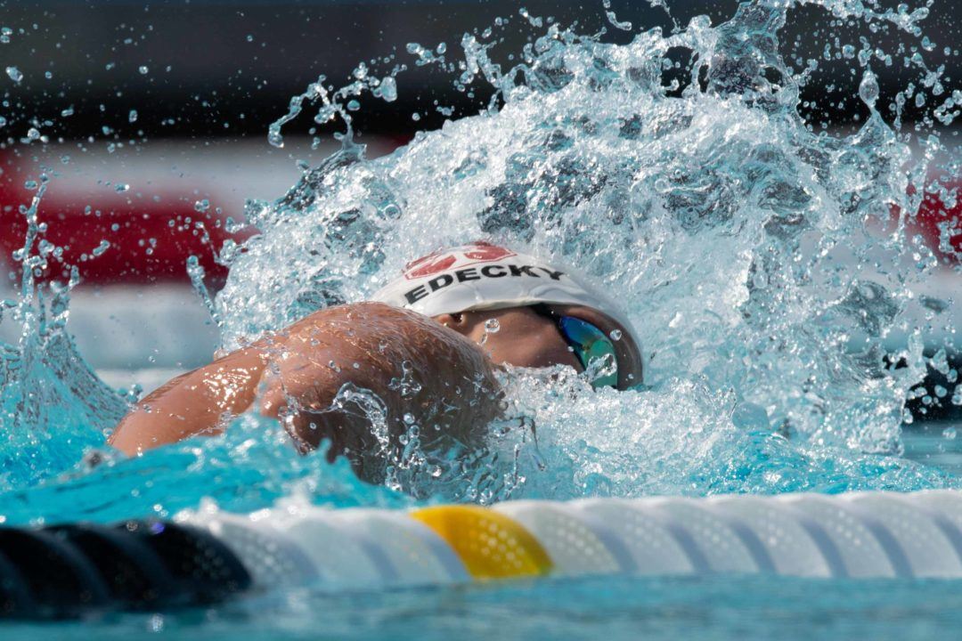 Katie Ledecky Lowers Pan Pac Record With 5th Fastest 800 Free Ever
