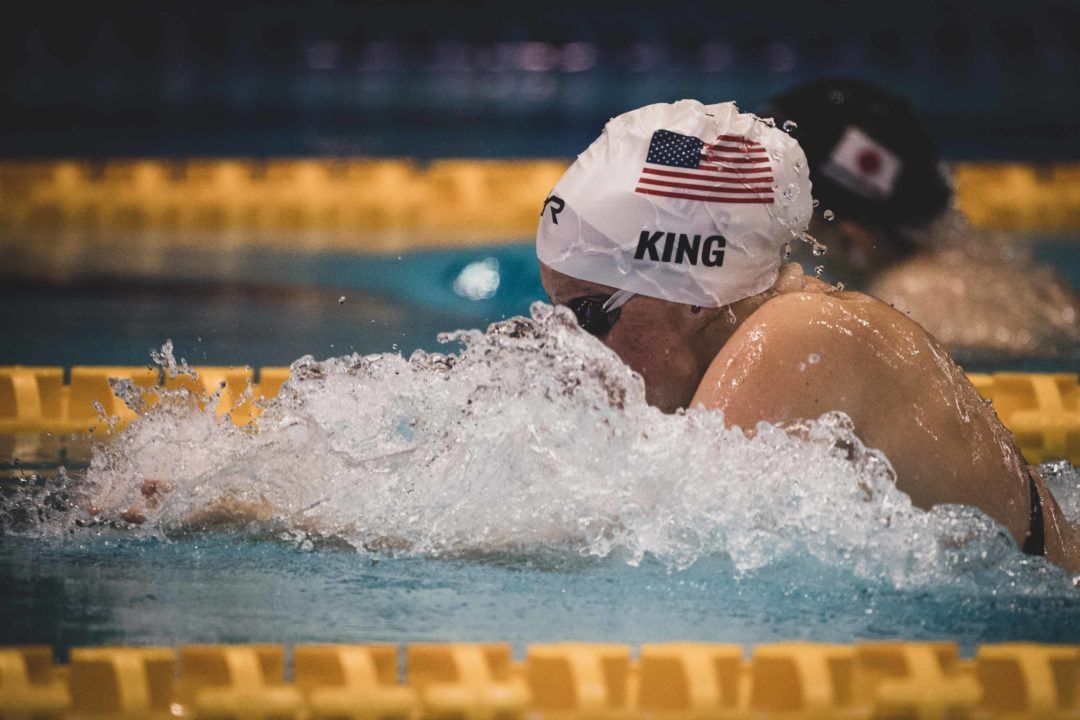 Final Rosters: King Into Worlds in 200 Breast, Bumps Galat To Pan Ams
