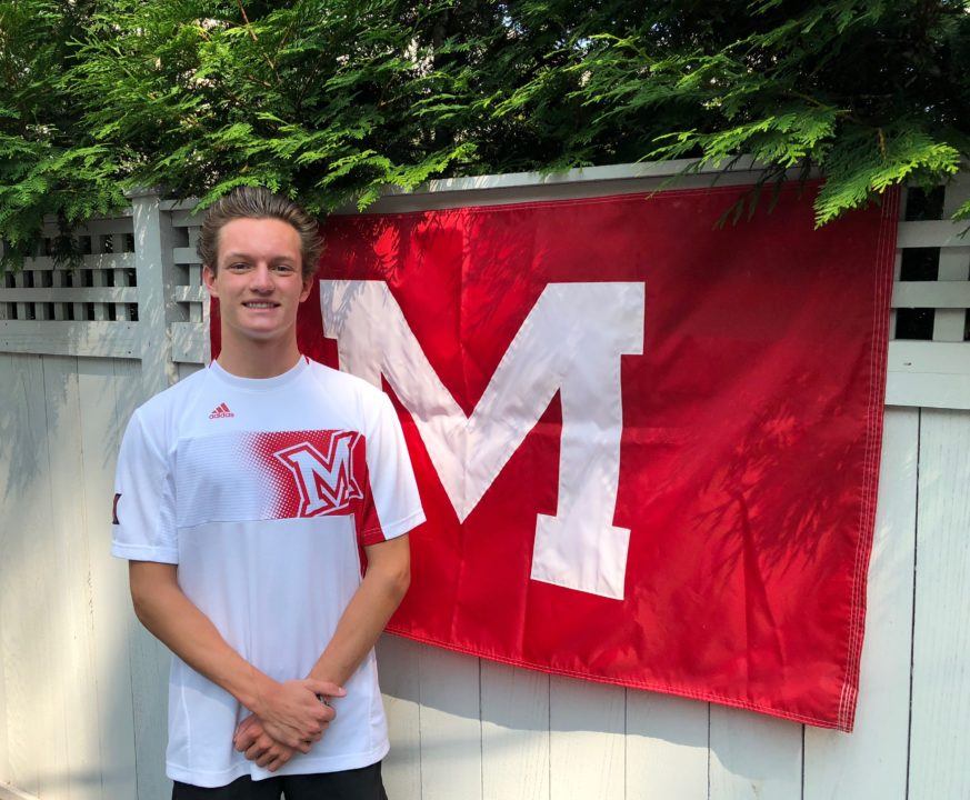 Breaststroker Trystan Lundgren Verbally Commits to Miami RedHawks