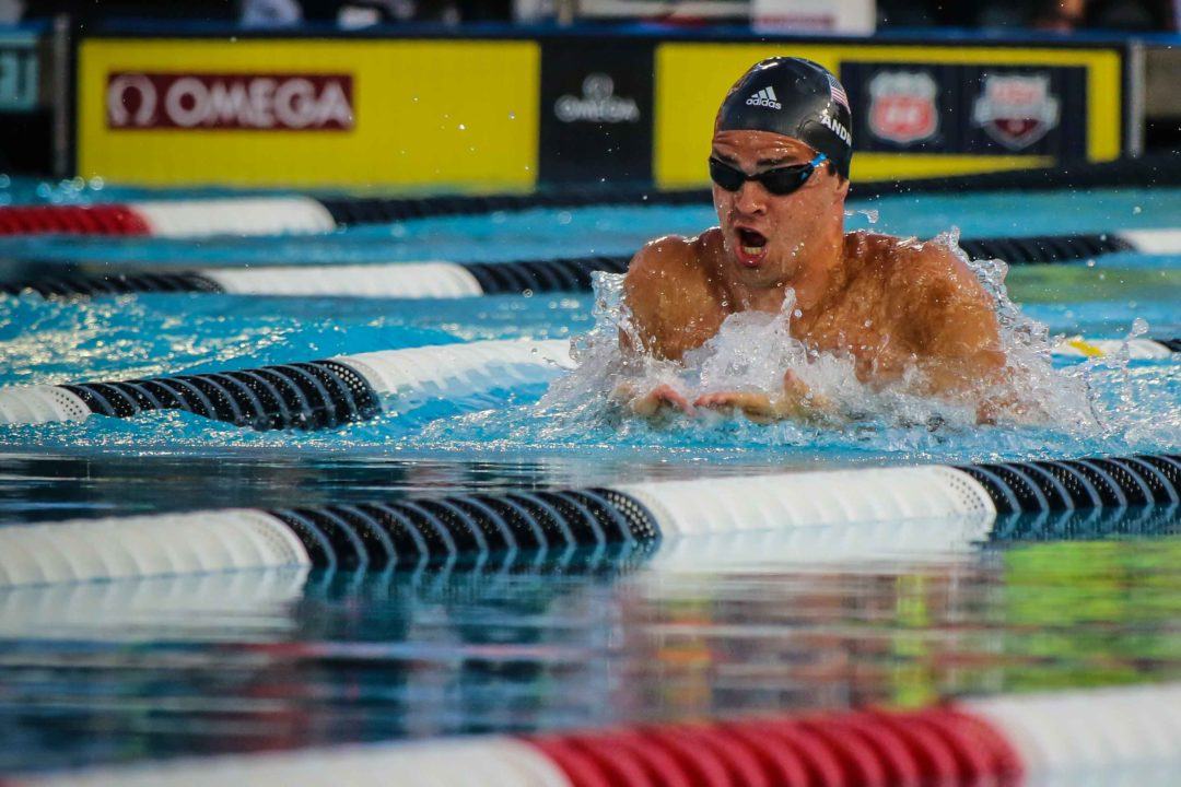 Michael Andrew Scratches out of Final Prelims Session at Bloomington