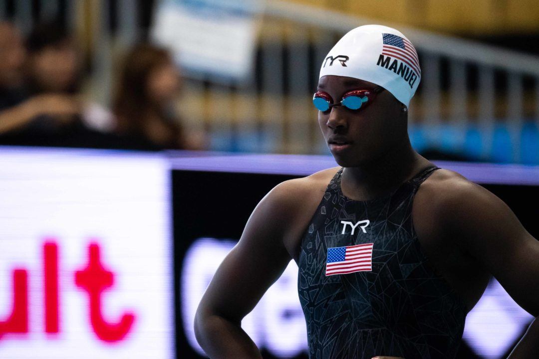 La Campionessa Olimpica Simone Manuel Firma Per Energy For Swim 2018