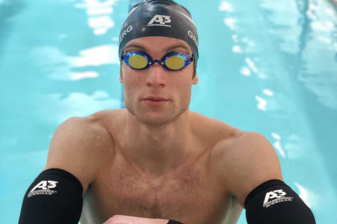 A3 Performance Signs Ivy League Sprint Champion Aaron Greenberg