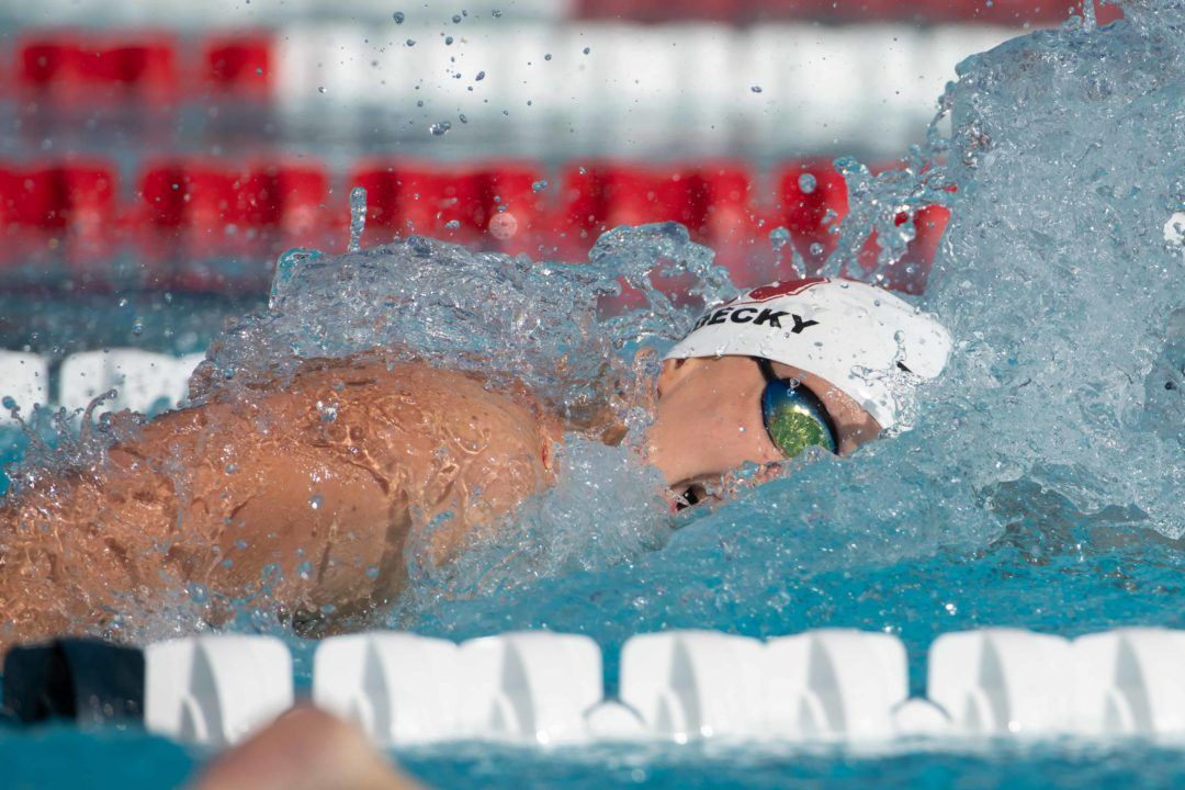 Schede Di Allenamento: Il Set Sulla Distanza Di Katie Ledecky