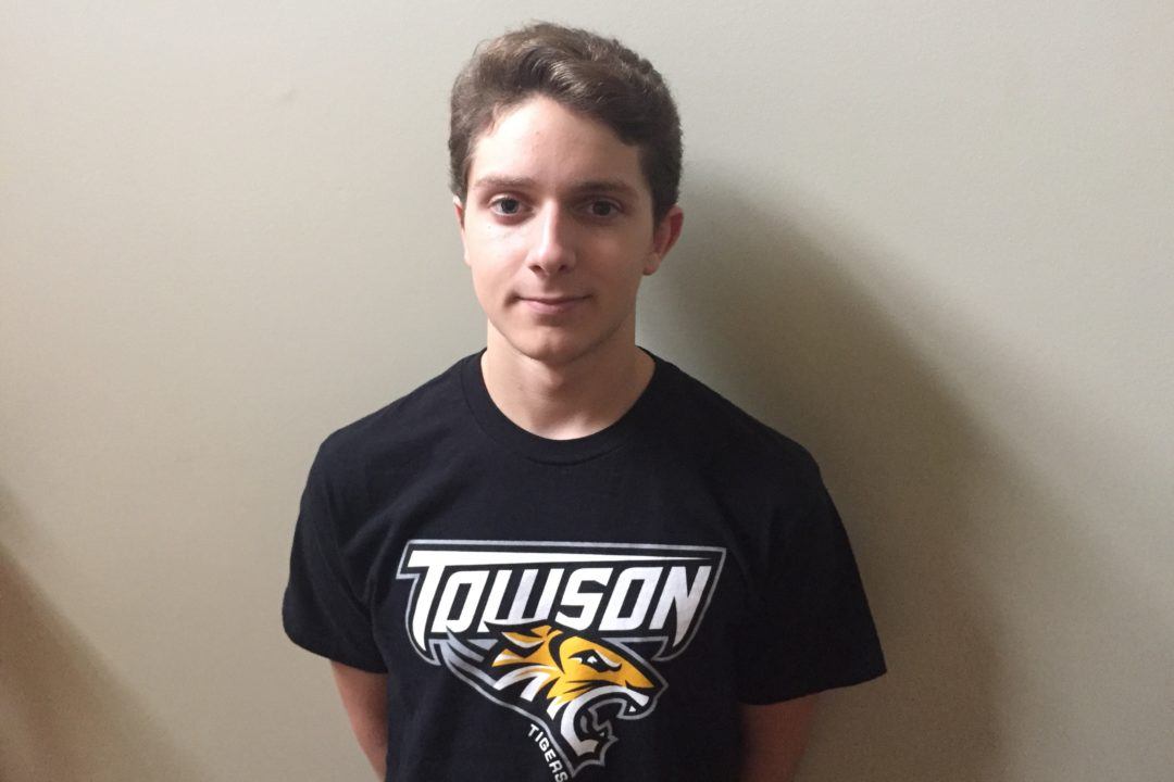 Distance Freestyler Drew Munson Verbally Commits to In-state Towson