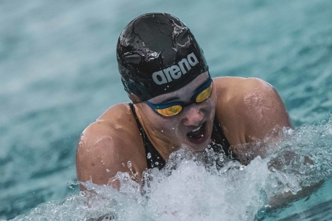 Wog Sets 100 Breast Meet Record To Open U SPORTS Championships