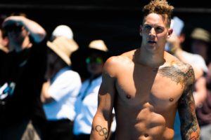 Dressel Comes From Behind As Americans Break WR In Mixed Medley Relay