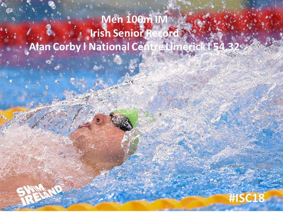 Alan Corby Leads Record Assault At Irish SC C’ships Day 3