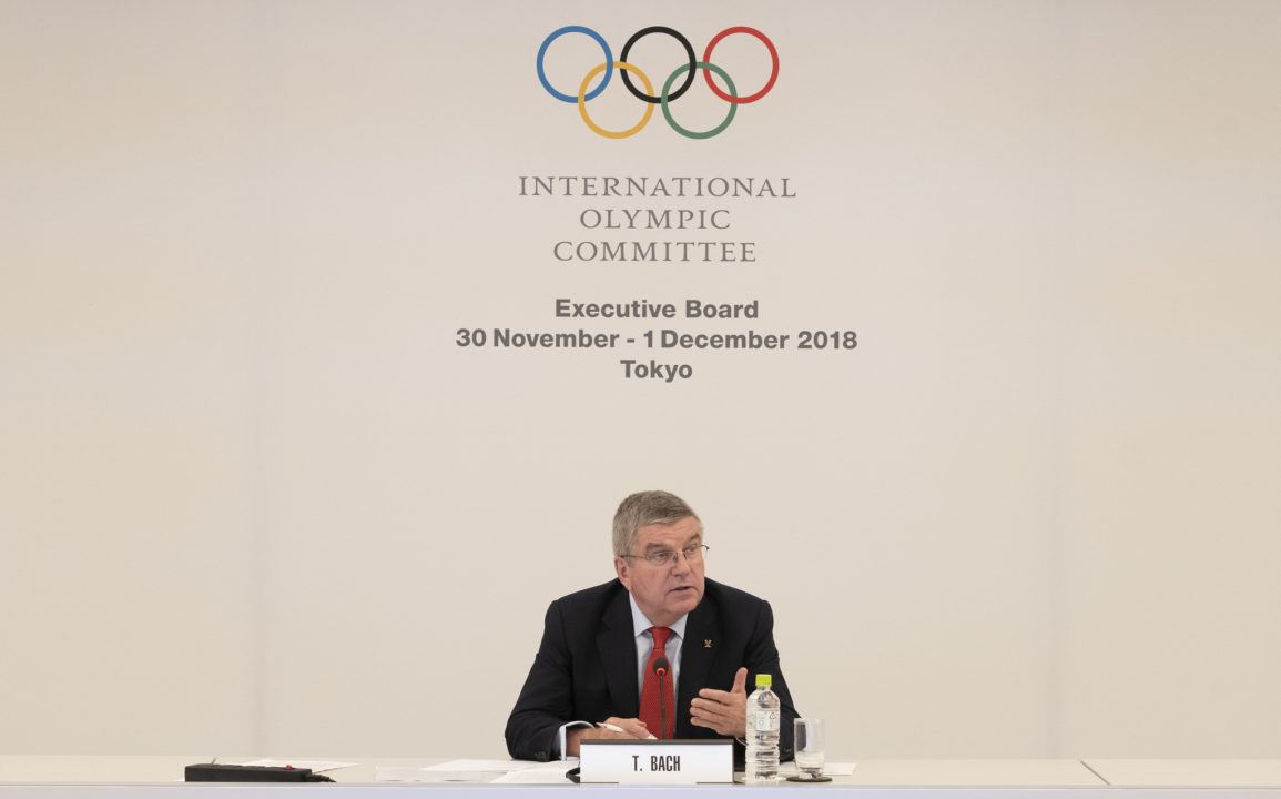IOC President Decides Against Scheduled Tokyo Trip
