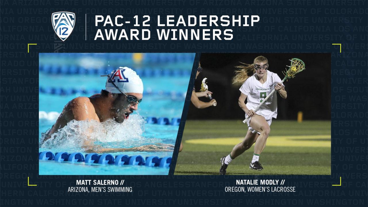 Arizona’s Salerno Named Pac-12 Leadership Award Winner