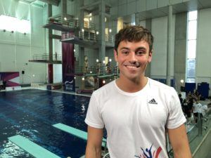 Tom Daley se confesó en Davos