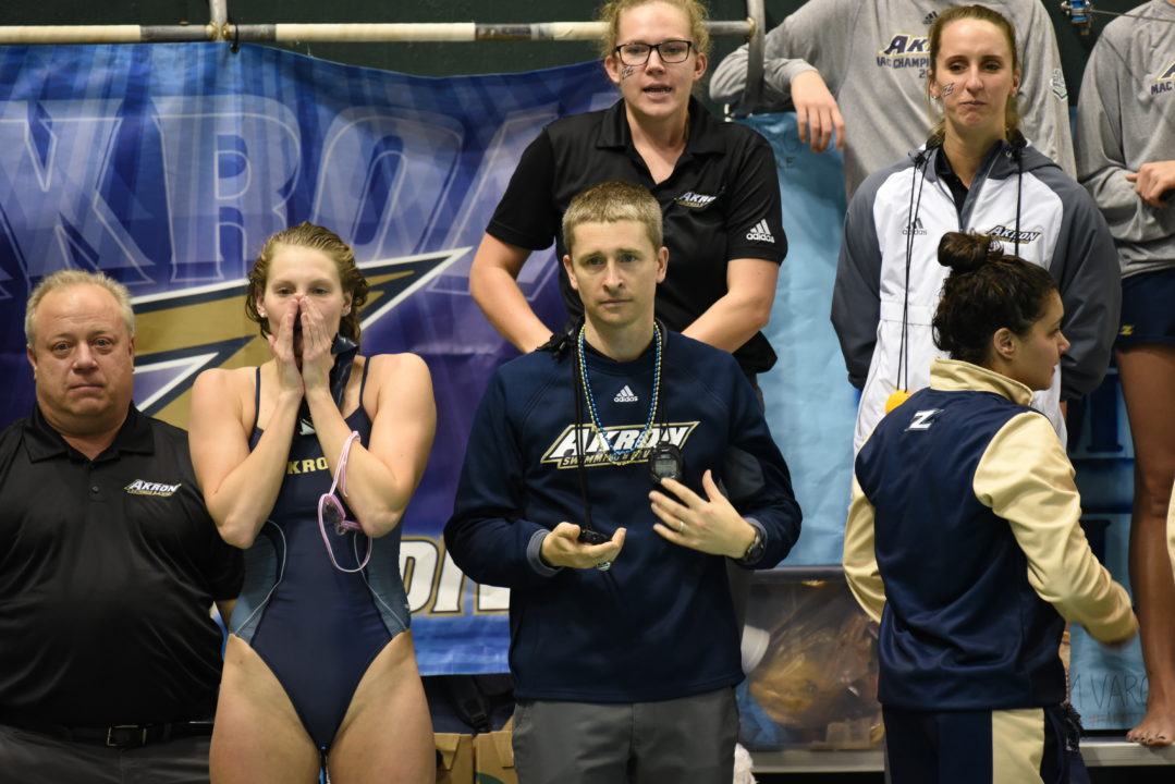 Akron Coach Brian Peresie Discusses Impact Of International Swimmers