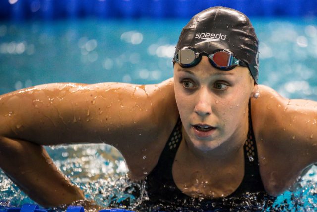 What Does Abbey Weitzeil Think about During the 50 Free? (Video)