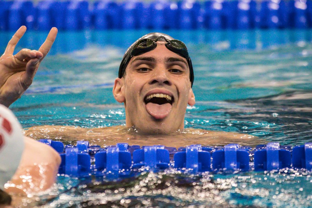 Andreas Vazaios Lowers Greek National Record/Best Time in 200 IM at US Derby