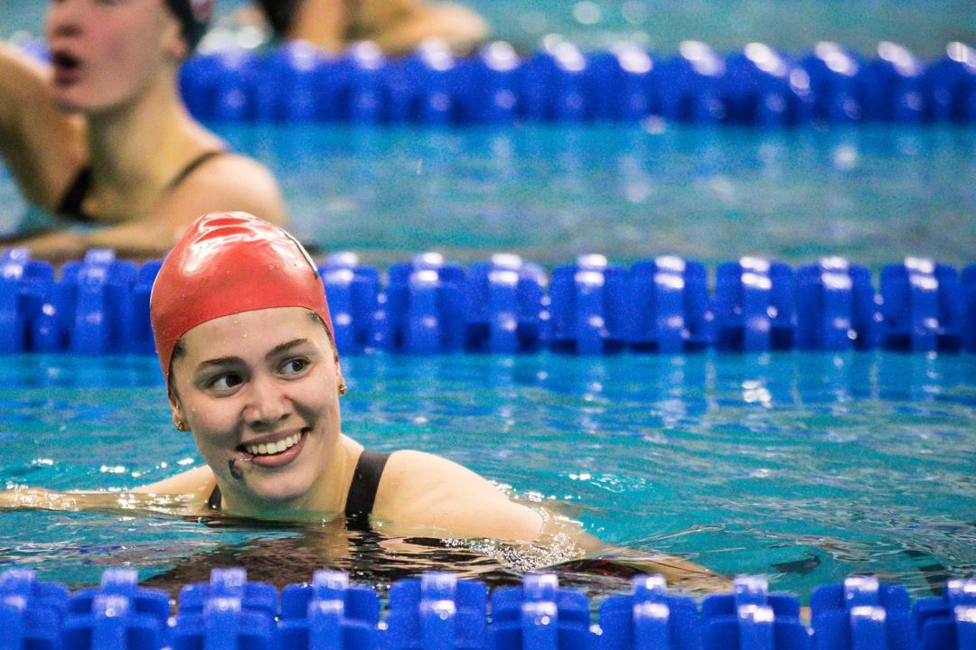 WATCH: Beata Nelson and Taylor Ruck Battle for 200 Back NCAA Title
