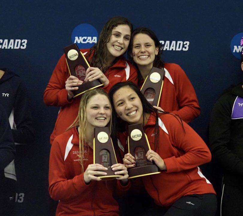 Denison Women Down 200 Medley Relay Record at 2019 NCAA D3 Championships