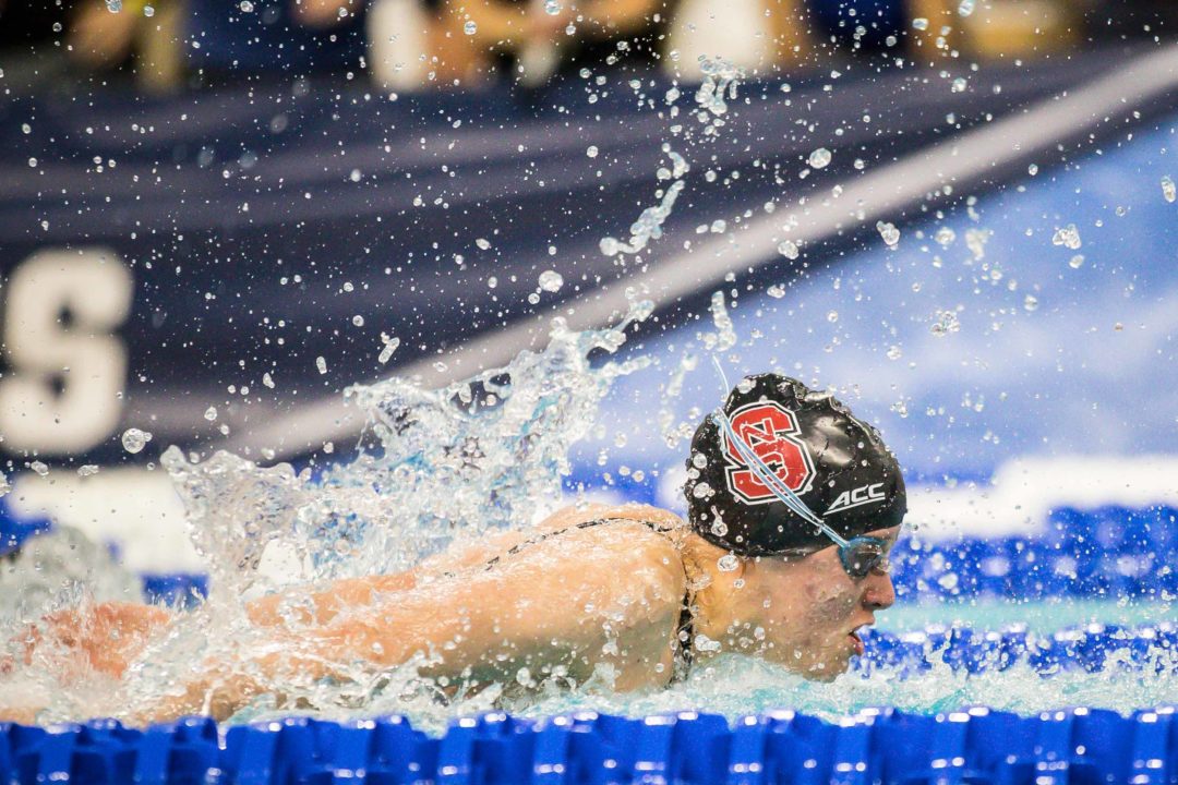 UNC Invite Day 1 Prelims: Kylee Alons, Kate Moore Shine for NC State