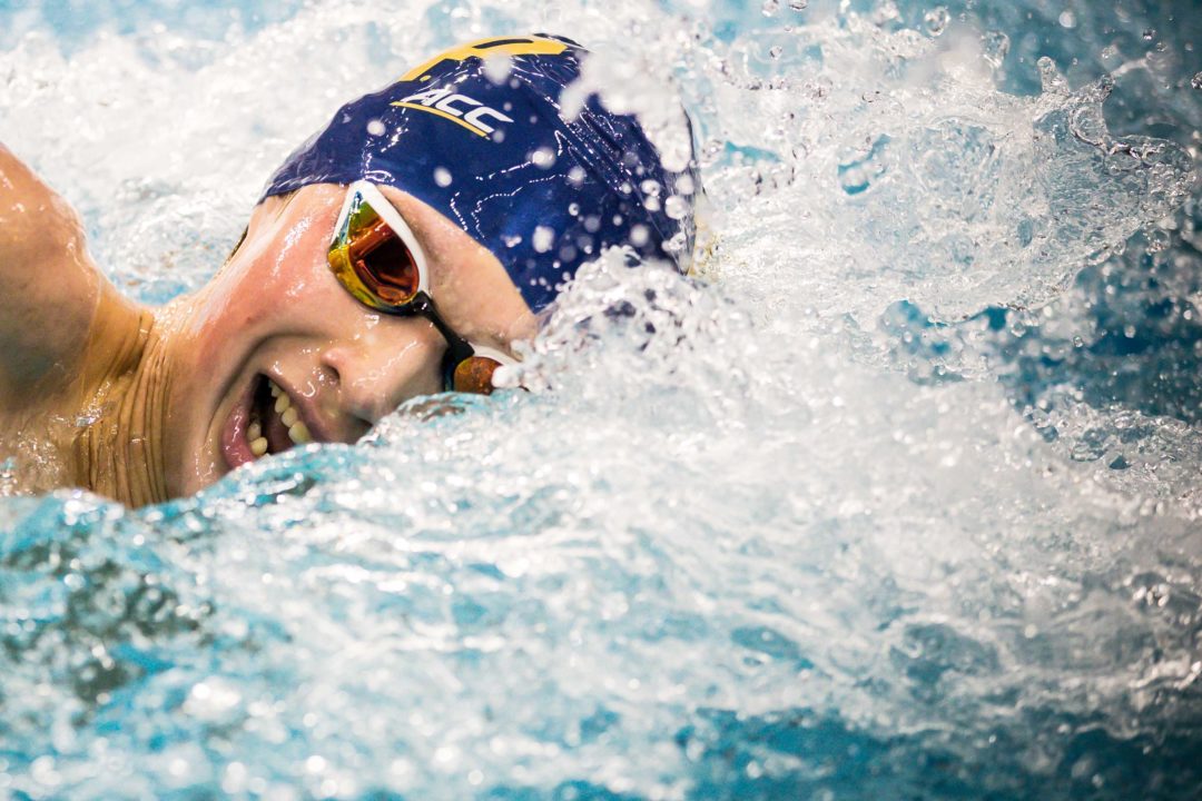 Yeadon’s 8:57 Sets Pool Record as Notre Dame Tops Florida State
