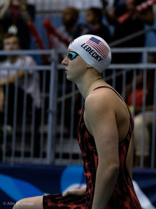 World Record-Holder Katie Ledecky 95% Sure She’ll Swim 800 Free