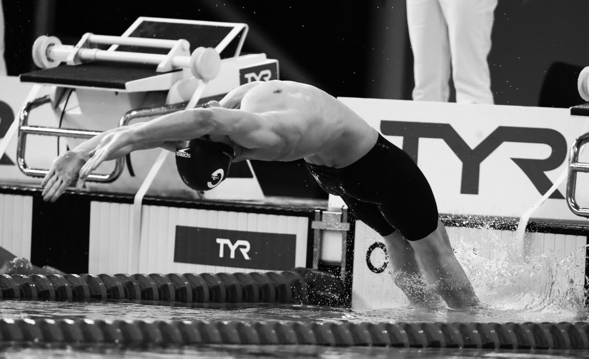 Pyle Scratches 200 Back on Final Prelims Session of British Champs