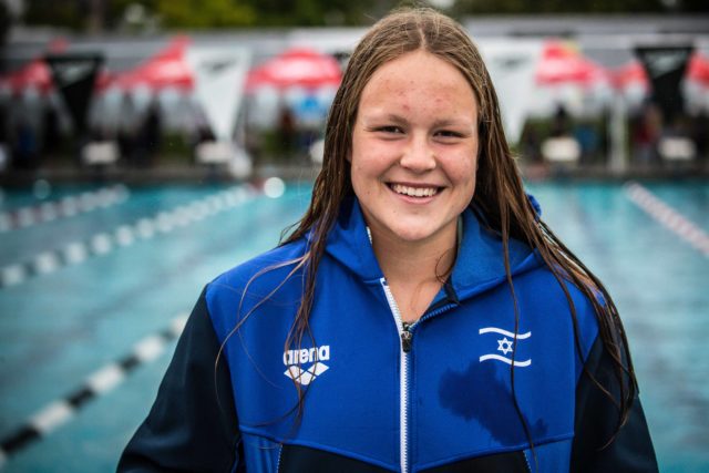 Anastasia Gorbenko Breaks SCM 200 IM Euro Jr Record/Israeli Record