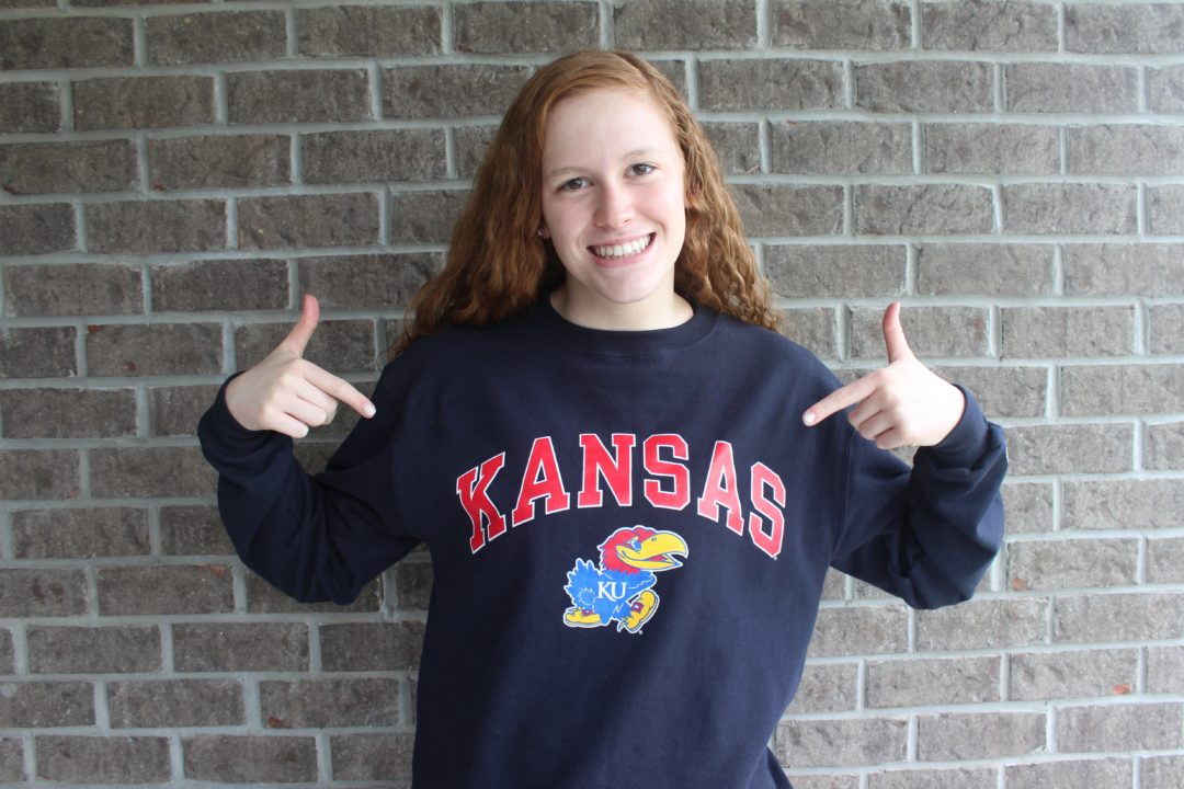 Carmel Backstroker Taylor Conley Sends Verbal Commitment to Kansas