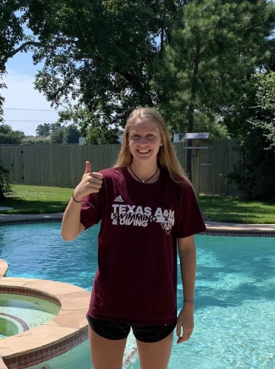 Charlotte Longbottom Gives Commitment to Texas A&M University