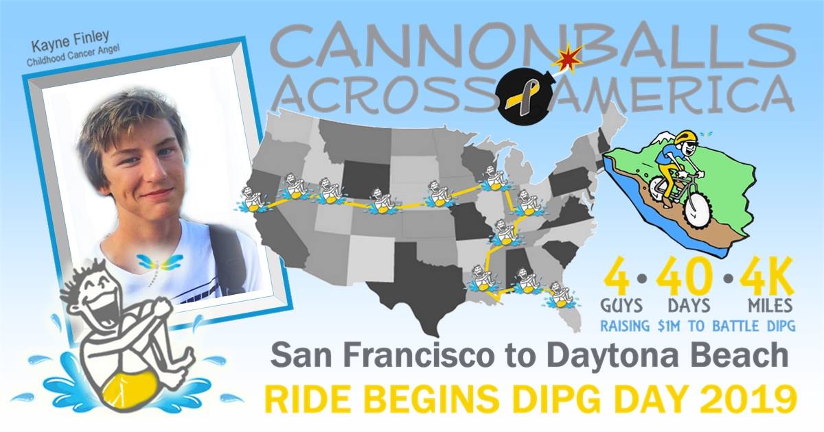 Cannonballs Across America Bike Ride Campaign Has Close Swimming Roots