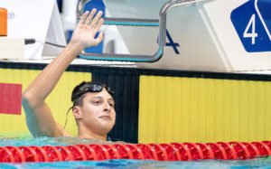 Alexander Zhigalov Appears To Flinch Before 100 Breaststroke Start