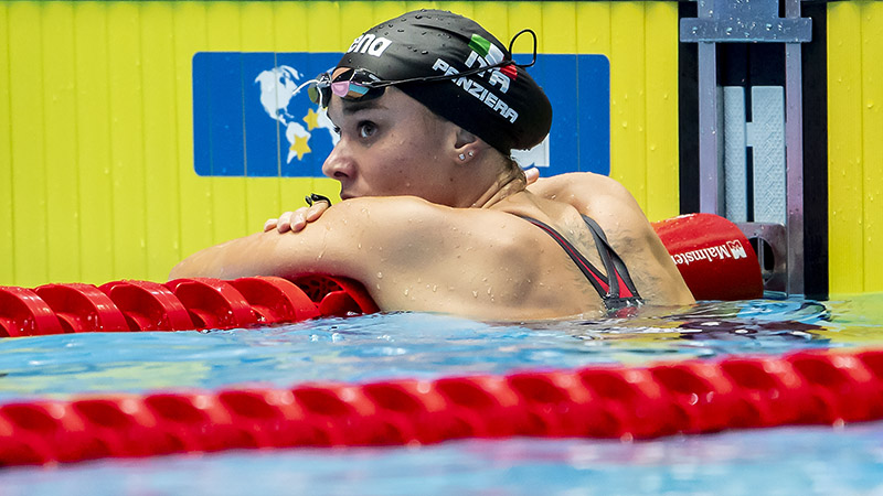 Margherita Panziera Blows Past Italian Record in 100 Backstroke