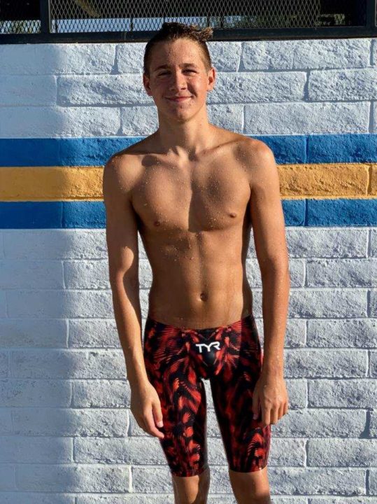 15-Year-Old Keaton Jones Posts Fastest 100m Back Time in Country Since March