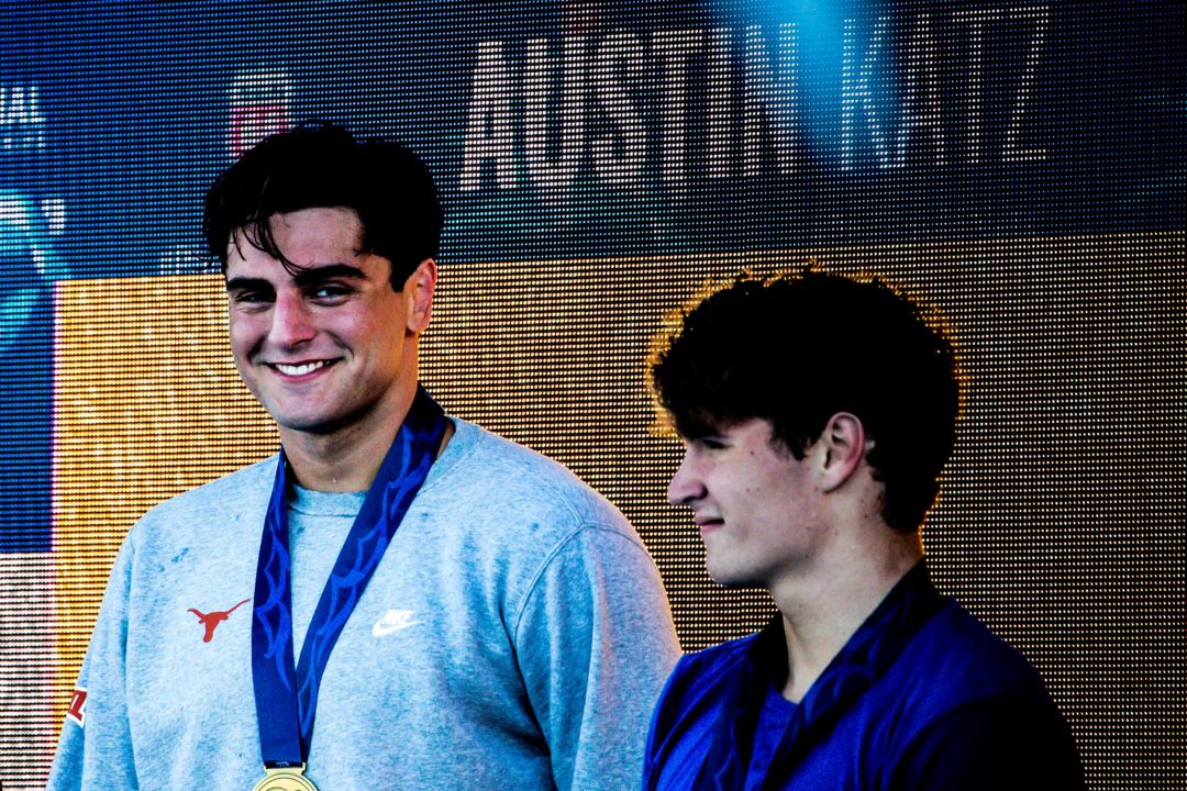 Texas Collegiate Swimmers and Alums Dominate San Antonio U.S. Open Psychs